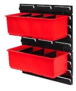 Zestaw 2x Pojemnik Qbrick System LONG + tablica