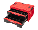 Skrzynka Qbrick System One RED Drawer 2 z przegrodami