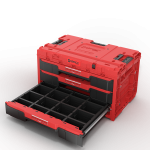 Skrzynka Qbrick System One RED Drawer 3 z przegrodami