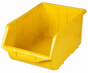 Ecobox duży żołty 220x350x165mm