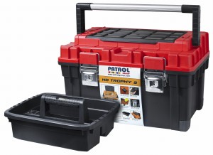 Skrzynka narzędziowa HD TROPHY 2  czerwona